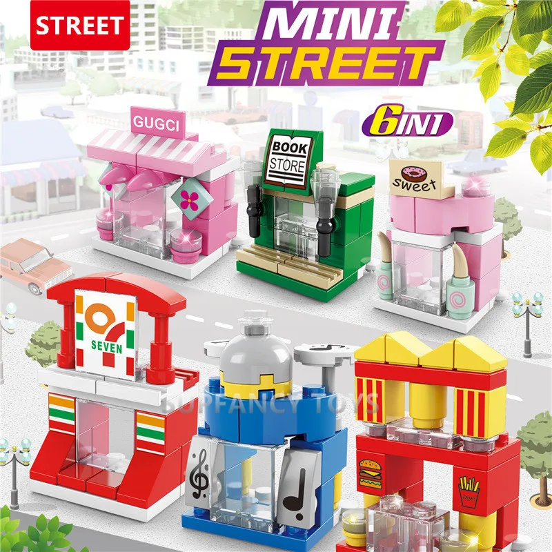 137Pcs City MINI Street Sweet House Book Store Model Building Blocks Sets Friends Bricks Kids Educational Toys for Girls
137Pcs City MINI Street Sweet House Book Store Model Building Blocks Sets Friends Bricks Kids Educational Toys for Girls