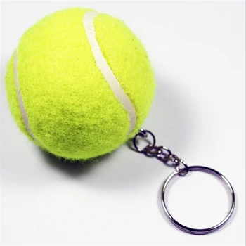 5pcs/lot 3.8cm Tennis Ball Key ring Key chain Sports Key Chains Best Friends Gifts
5pcs/lot 3.8cm Tennis Ball Key ring Key chain Sports Key Chains Best Friends Gifts