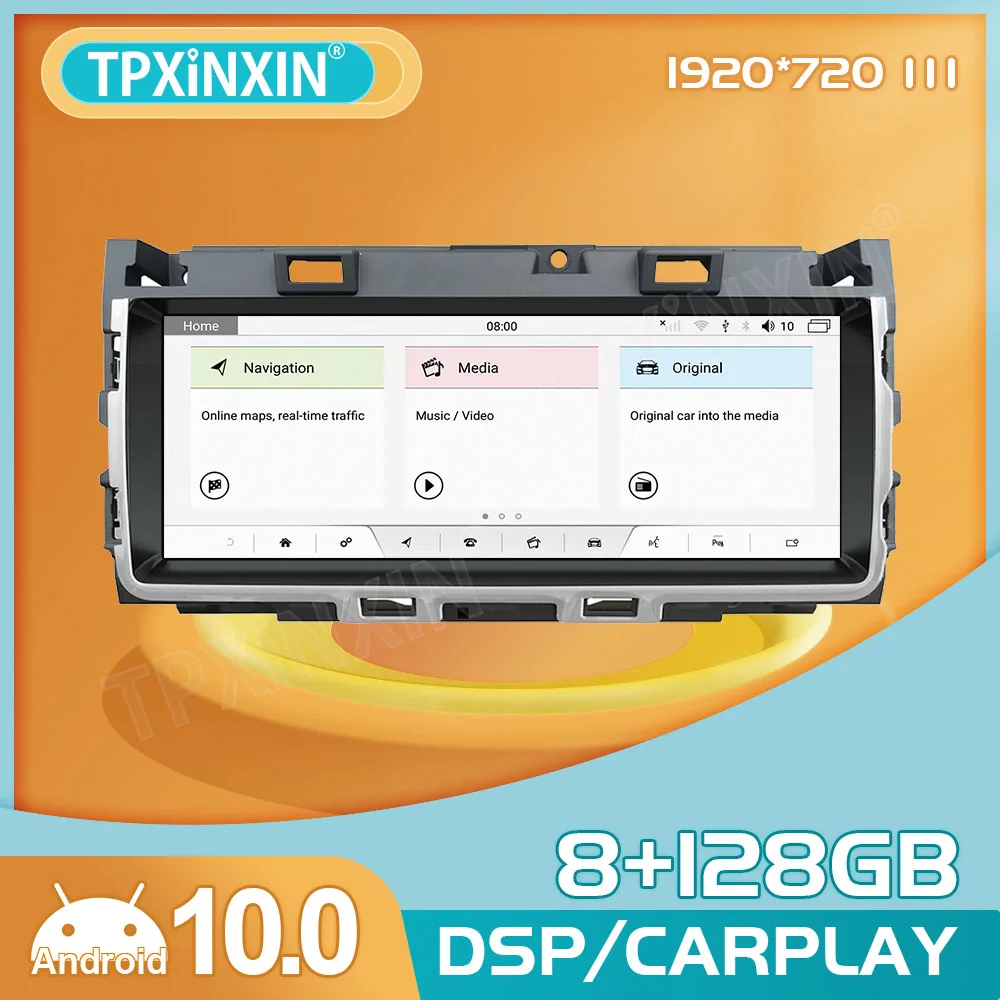 Android 10.0 8G+128GB For Jaguar XF XFL 2016 2017 2018 Car GPS Navigation Carplay Auto Radio Stereo Multimedia Player Head Unit
Android 10.0 8G+128GB For Jaguar XF XFL 2016 2017 2018 Car GPS Navigation Carplay Auto Radio Stereo Multimedia Player Head Unit