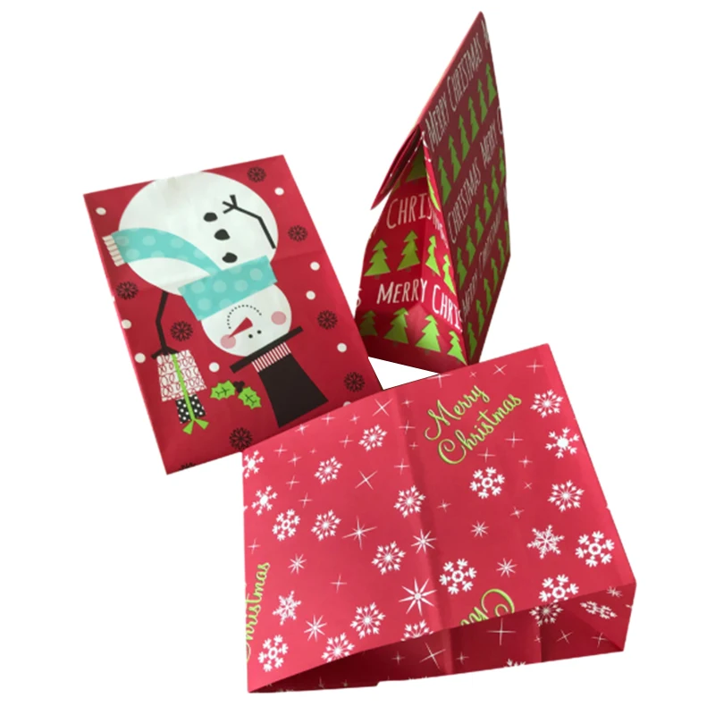 10pcs christmas gift bags, candy bags ,cookie bags,for christmas