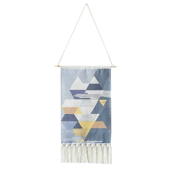 Macrame Woven Wall Hanging Tapestry,Home Decor Boho for Apartment Dorm Room Backdrop (Grey-Geometry)
Macrame Woven Wall Hanging Tapestry,Home Decor Boho for Apartment Dorm Room Backdrop (Grey-Geometry)
