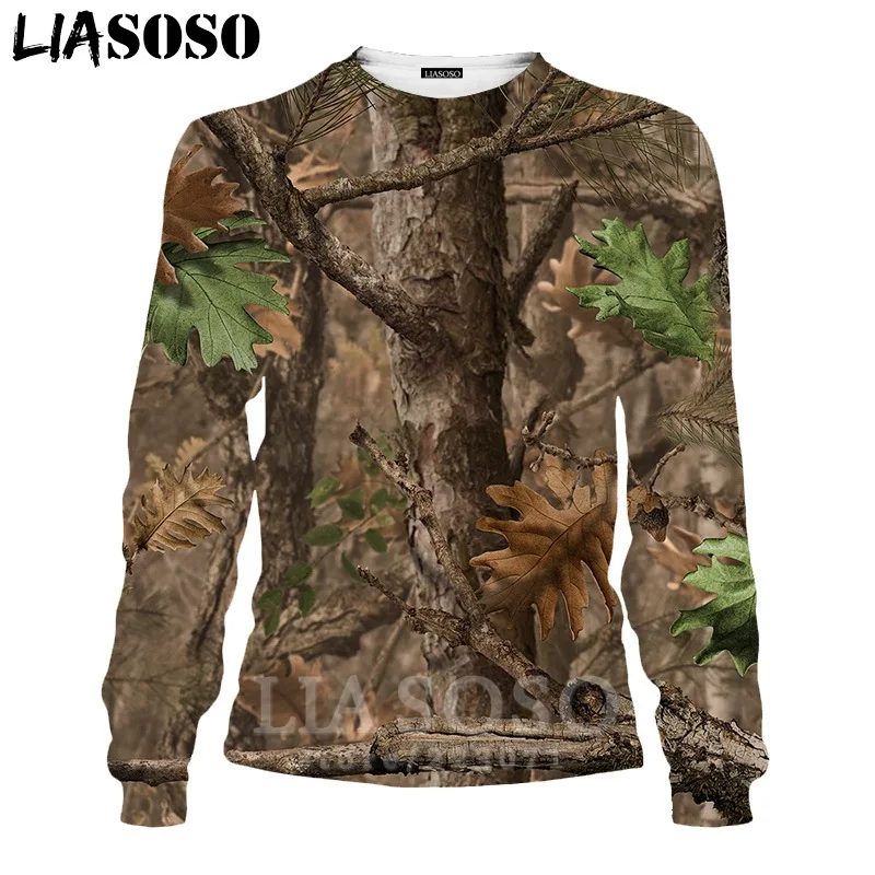 LIASOSO Men's Sweatshirt 3D Print Trees Camouflage Sweatshirt Women Cosplay Fun Jungle Hide Harajuku Men Shirt Ghillie Suit D011
LIASOSO Men's Sweatshirt 3D Print Trees Camouflage Sweatshirt Women Cosplay Fun Jungle Hide Harajuku Men Shirt Ghillie Suit D011