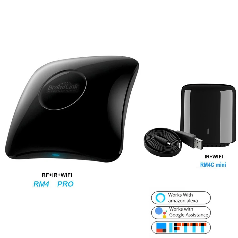 Broadlink RM4 Pro Rm4C Mini Smart Home Automation WiFi IR RF Universal Intelligent Remote Controller Work With Alexa
Broadlink RM4 Pro Rm4C Mini Smart Home Automation WiFi IR RF Universal Intelligent Remote Controller Work With Alexa