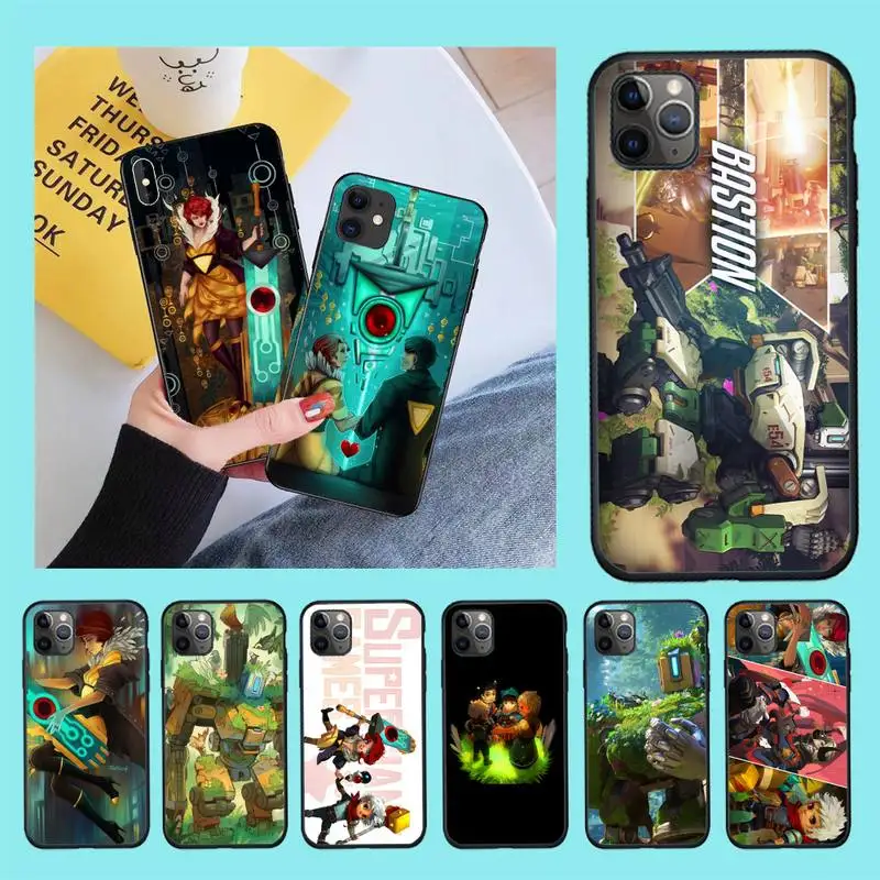 Чехол Bastion games для телефона iphone 12 pro max mini 11 XS MAX 8 7 6 6S Plus X 5S SE 2020 XR | Мобильные телефоны