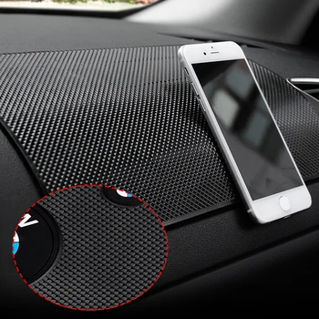 1Pcs Car Dashboard Non-Slip Mat PVC Silicone Anti-Slip Pad For BMW X1 X5 E30 E34 E36 E39 E46 E60 E87 E90 E91 E92 E93 Accessories