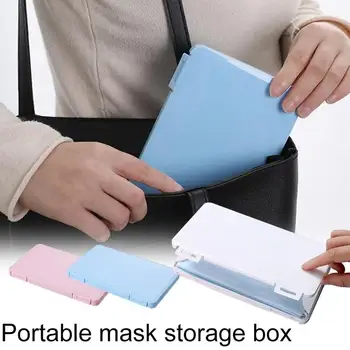 Portable Mask Storage Box Dust-proof and Moisture-proof Plastic Mask Protection Box Snap-on Mask Container Storage Box
Portable Mask Storage Box Dust-proof and Moisture-proof Plastic Mask Protection Box Snap-on Mask Container Storage Box