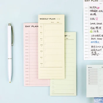 jianwu 1pc daily plan schedule Efficient list Sticky note Creative modeling memo pad Note School office supplies
jianwu 1pc daily plan schedule Efficient list Sticky note Creative modeling memo pad Note School office supplies