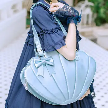 Japanese big shell bag cute bowknot bags for women 2020 soft fashion cell phone pocket shoulder bag kawaii girl handbags cos
Japanese big shell bag cute bowknot bags for women 2020 soft fashion cell phone pocket shoulder bag kawaii girl handbags cos