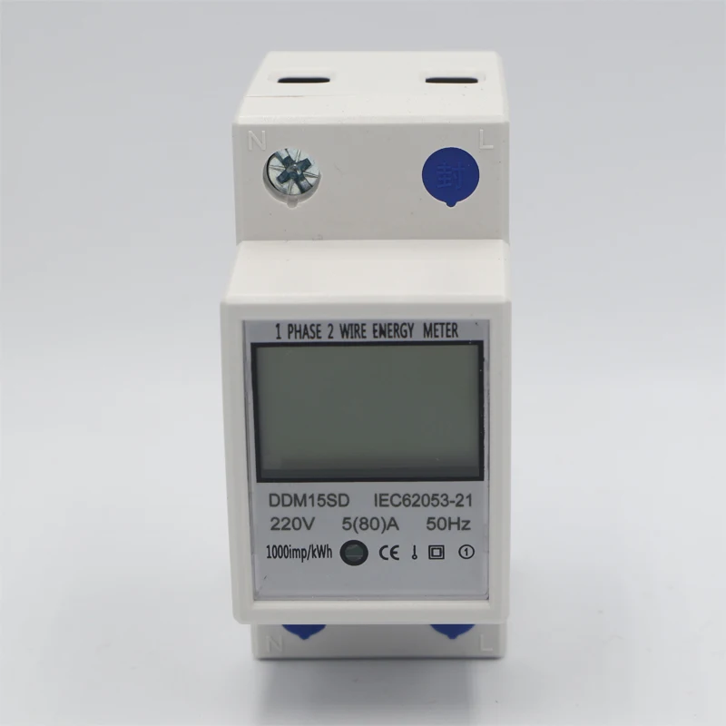 Din Rail Wattmeter Multifunction Power Meter LCD Backlight Display Watt Meter Digital Energy Meter Electric Meter 220v KWh Meter
Din Rail Wattmeter Multifunction Power Meter LCD Backlight Display Watt Meter Digital Energy Meter Electric Meter 220v KWh Meter