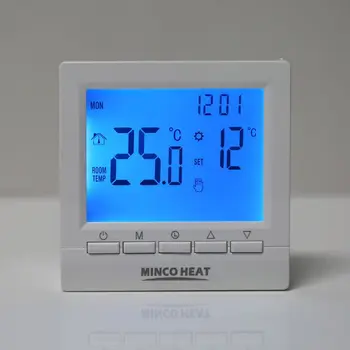 LCD Gas Boiler Thermostat 3A Weekly Programmable Room Heating Temperature Controller 86x86mm ME83L
LCD Gas Boiler Thermostat 3A Weekly Programmable Room Heating Temperature Controller 86x86mm ME83L