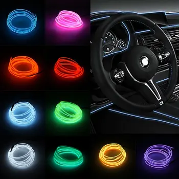1PC LED EL Light Car Vehicle Styling DIY Light Flexible Interior Decoration Moulding Light Strip Car Party Decoration Light
1PC LED EL Light Car Vehicle Styling DIY Light Flexible Interior Decoration Moulding Light Strip Car Party Decoration Light