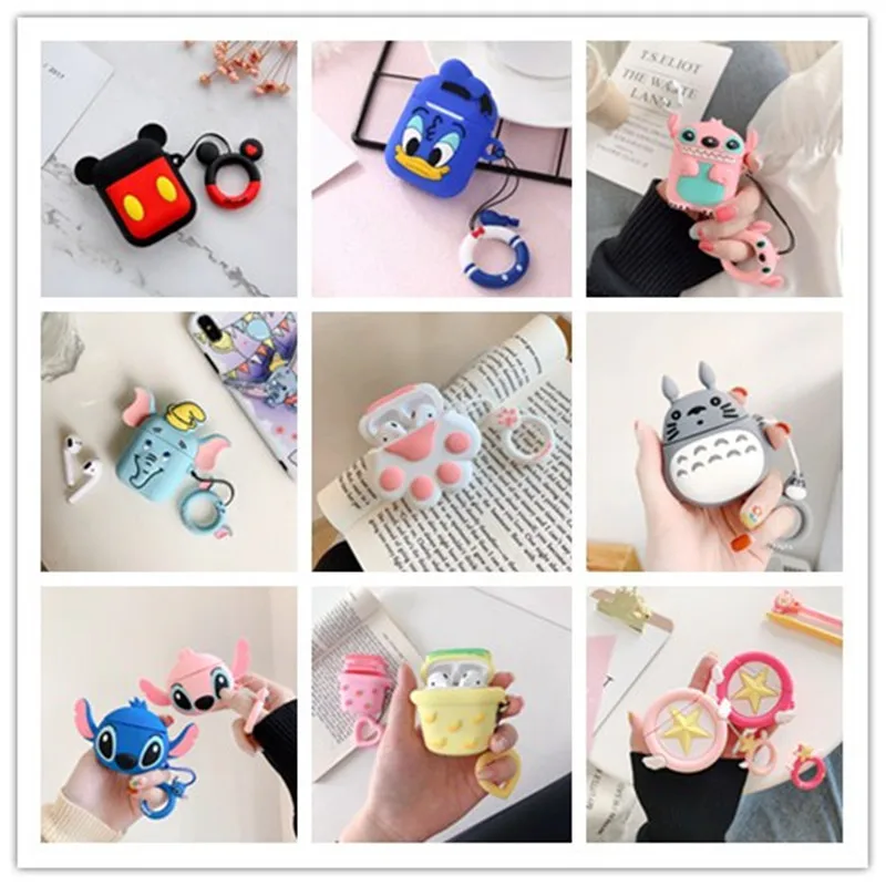 For AirPods Case Bluetooth Wireless Earphone Case For Apple Airpods 2 Cartoon Pattern Protective Cover Accessories Charging Box
For AirPods Case Bluetooth Wireless Earphone Case For Apple Airpods 2 Cartoon Pattern Protective Cover Accessories Charging Box
