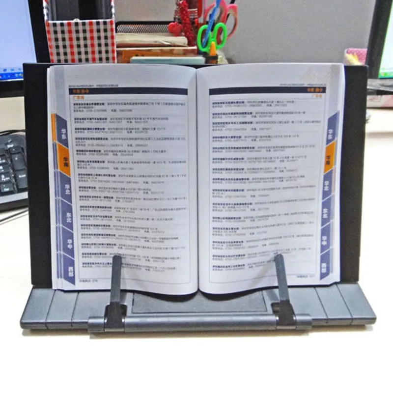 Portable Adjustable Steel Book Document Holder Frame Reading Desk Book Stand Bookrest Bookstand
Portable Adjustable Steel Book Document Holder Frame Reading Desk Book Stand Bookrest Bookstand