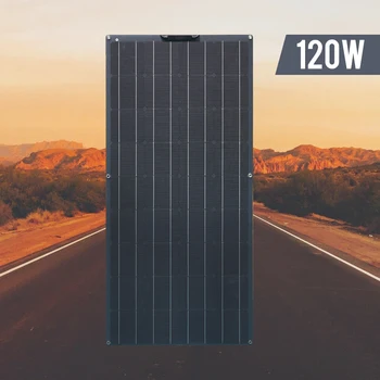 Solar Panel 12v Kit Flexible Solar Cell 120W 18V Module With Solar Controller Power for Battery Households Camping RVs Yacht Car
Solar Panel 12v Kit Flexible Solar Cell 120W 18V Module With Solar Controller Power for Battery Households Camping RVs Yacht Car