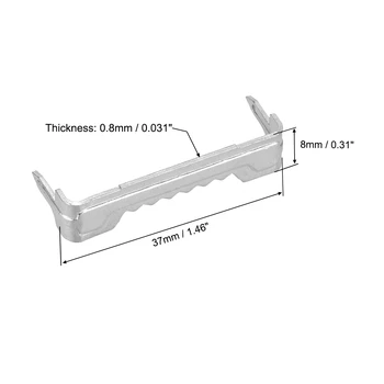 uxcell No Nail Sawtooth Picture Hangers, 1 1/2 Inch for Frame Hanging, 30 Pcs (Silver) 
uxcell No Nail Sawtooth Picture Hangers, 1 1/2 Inch for Frame Hanging, 30 Pcs (Silver)