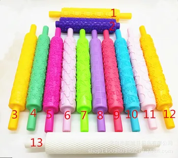Fondant Cake Embossed Rolling Pin Bakery Printed Cake Mould Rolling Pin Sugar Leather Stamping Rolling Pin 13-Selectable
Fondant Cake Embossed Rolling Pin Bakery Printed Cake Mould Rolling Pin Sugar Leather Stamping Rolling Pin 13-Selectable