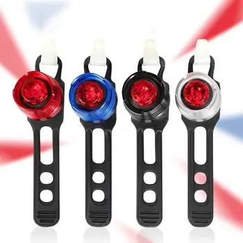 Aluminum Alloy Ruby Tail Light Waterproof Helmet Light Safety Warning Light Mountain Bike Bicycle Accessories 
Aluminum Alloy Ruby Tail Light Waterproof Helmet Light Safety Warning Light Mountain Bike Bicycle Accessories