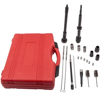 21xInjector Seats Cleaning Set Seats Cutters Guide Seal Puller Brushes Tools Sealing Seats Cutter Puller Cutter Guide
21xInjector Seats Cleaning Set Seats Cutters Guide Seal Puller Brushes Tools Sealing Seats Cutter Puller Cutter Guide