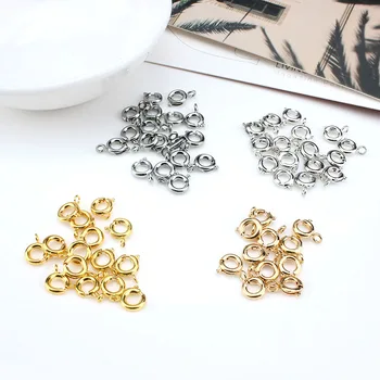 50pcs Round Claw Spring Clasps Hooks For Bracelet Necklace Connectors Diy Necklace Buckle Hooks Connection Buckle For Necklac
50pcs Round Claw Spring Clasps Hooks For Bracelet Necklace Connectors Diy Necklace Buckle Hooks Connection Buckle For Necklac
