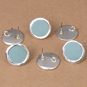 4pcs 18mm Round Earrings Making Findings Accessories Earrings Base Connectors Linker Eye Needle for Jewelry Making
4pcs 18mm Round Earrings Making Findings Accessories Earrings Base Connectors Linker Eye Needle for Jewelry Making