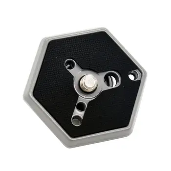 Hexagonal Quick Release Plate with 3/8" Thread Screw Replacement for Manfrotto 030-14/38 RC0 3038 3049 Photo Studio Camera Acces
Hexagonal Quick Release Plate with 3/8" Thread Screw Replacement for Manfrotto 030-14/38 RC0 3038 3049 Photo Studio Camera Acces