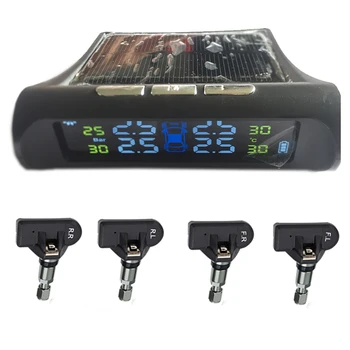 Tire Pressure Monitoring system get real-time tire pressure data Solar Power & USB port charging with 4 internal sensors
Tire Pressure Monitoring system get real-time tire pressure data Solar Power & USB port charging with 4 internal sensors
