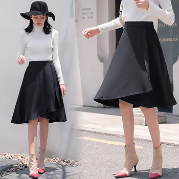 Irregular Skirt Mid-length 2020 Spring And Summer Large Size Slim Fit High-waisted Skirt A- line Skirt Medium-length Dress
Irregular Skirt Mid-length 2020 Spring And Summer Large Size Slim Fit High-waisted Skirt A- line Skirt Medium-length Dress