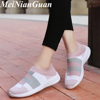 Hot Sale Women Sneakers Sock Air Mesh Womens Runners Flats Shoes Sport Lady Black Sports Woman Summer Women's Running Shoes H7
Hot Sale Women Sneakers Sock Air Mesh Womens Runners Flats Shoes Sport Lady Black Sports Woman Summer Women's Running Shoes H7