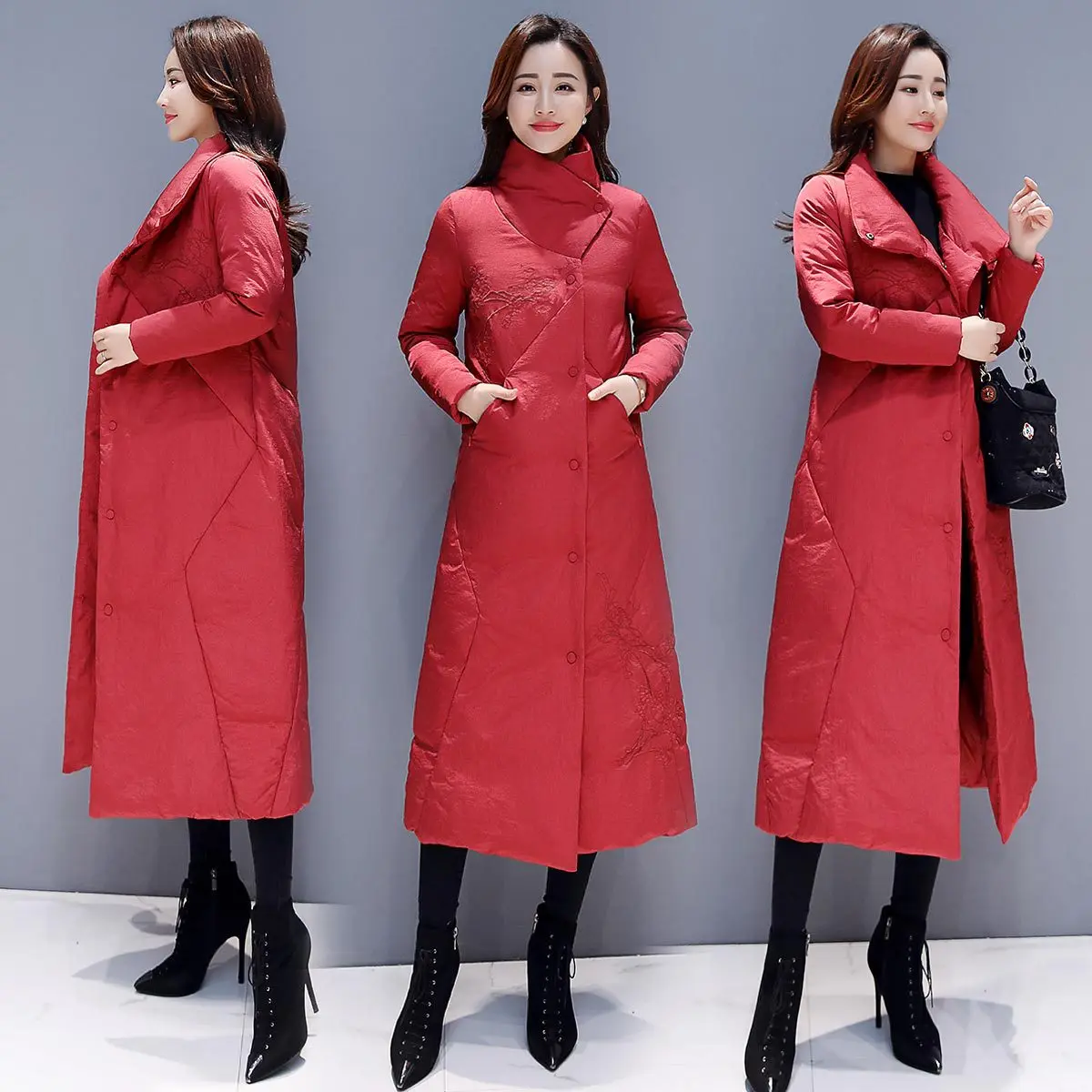 2019 Winter Solid Color Mid-length Slim Fit Long Sleeve Fashion Warm Commuting Cotton-padded Clothes Cotton Coat Qzwyr970
2019 Winter Solid Color Mid-length Slim Fit Long Sleeve Fashion Warm Commuting Cotton-padded Clothes Cotton Coat Qzwyr970