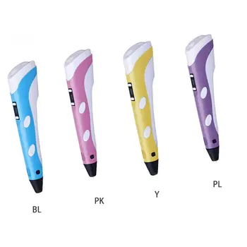 3D Printer Pen with LED Display Non-clogging Temperature Control DIY Injector Head Gift
3D Printer Pen with LED Display Non-clogging Temperature Control DIY Injector Head Gift