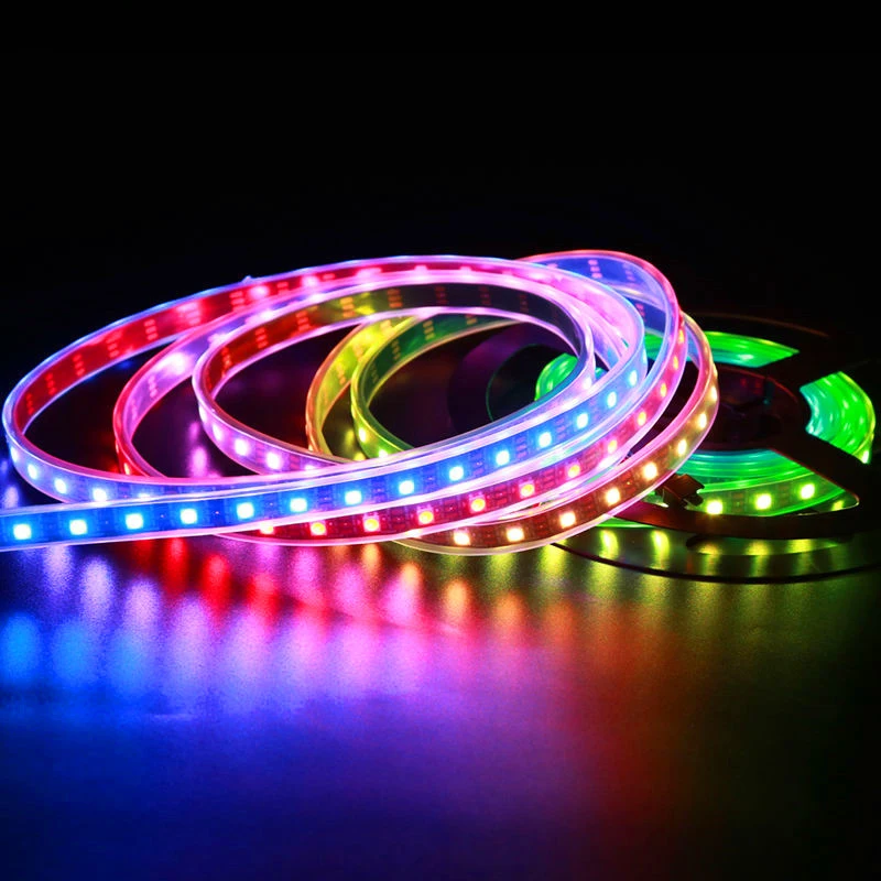 5050 RGB LED Strip Light 12V WS2811 IC Backlight LED Diode Ribbon Tape Lamp Pixels Programmable Individual Background Lighting
5050 RGB LED Strip Light 12V WS2811 IC Backlight LED Diode Ribbon Tape Lamp Pixels Programmable Individual Background Lighting