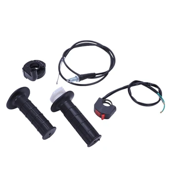 7/8 inch 22Mm Twist Throttle Accelerator Handle Cable Set Mini Bike ATV Quad 
7/8 inch 22Mm Twist Throttle Accelerator Handle Cable Set Mini Bike ATV Quad
