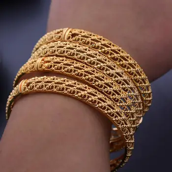 24k 4Pcs Dubai gold 24K Bangles For women African bridal Wedding gifts party Necklace square earrings ring bracelet jewelle
24k 4Pcs Dubai gold 24K Bangles For women African bridal Wedding gifts party Necklace square earrings ring bracelet jewelle