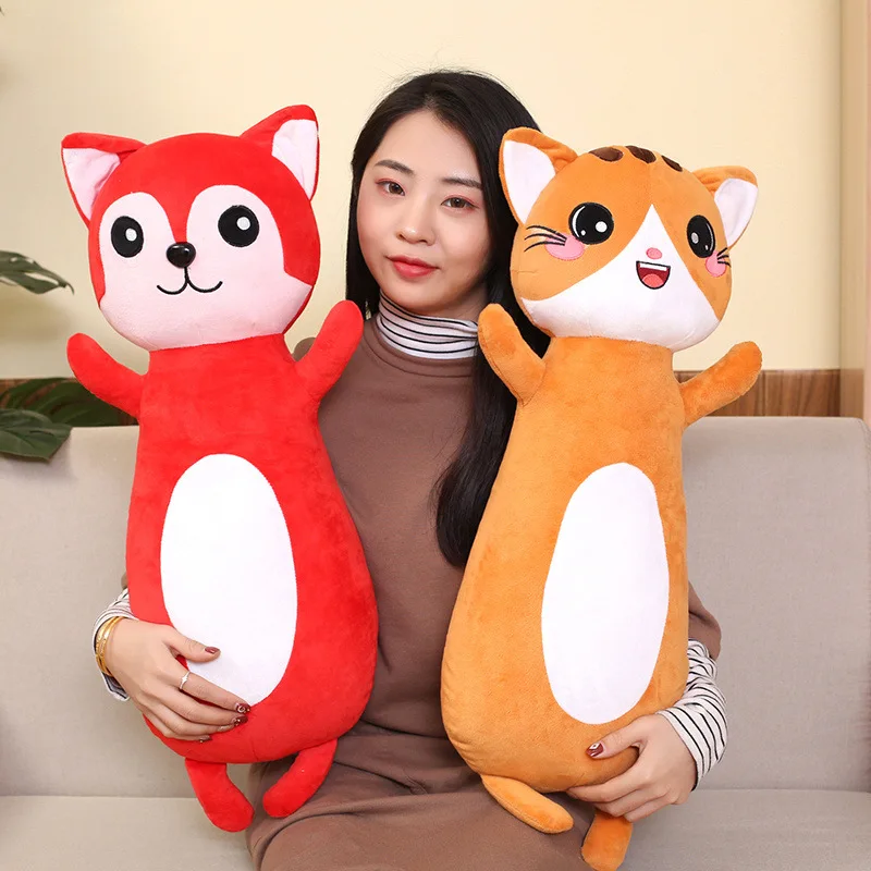 New Style Animal Throw Pillow Lion Fox Fur rong wan ju Doll Men And Women Friends Pajama Large Size Pillow
New Style Animal Throw Pillow Lion Fox Fur rong wan ju Doll Men And Women Friends Pajama Large Size Pillow
