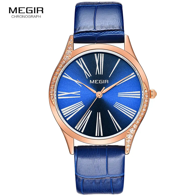 MEGIR 2019 Leather Women Watches Ladies Luxury Brand Crystal Wrist Watch Dress Female Clock Relogio Feminino Montre Femme ML4212
MEGIR 2019 Leather Women Watches Ladies Luxury Brand Crystal Wrist Watch Dress Female Clock Relogio Feminino Montre Femme ML4212