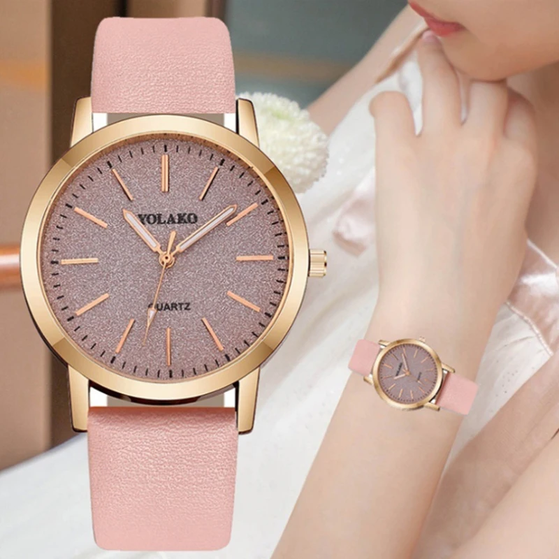 Retro Design Leather Band Analog Alloy Quartz Wrist Watch New Fashion Sports Brand Women Wristwatches Quartz Gift Watch 
Retro Design Leather Band Analog Alloy Quartz Wrist Watch New Fashion Sports Brand Women Wristwatches Quartz Gift Watch