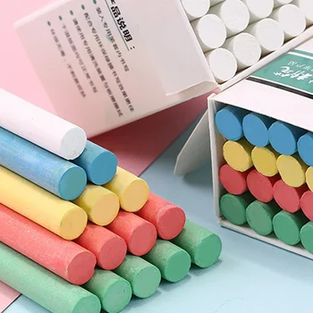 20Pcs/lot Color Dustless Chalk Pens for Blackboard Kitchen Jar Removable Mark Art Pen Stationery Water Soluble Chalk With Box
20Pcs/lot Color Dustless Chalk Pens for Blackboard Kitchen Jar Removable Mark Art Pen Stationery Water Soluble Chalk With Box