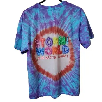 Best Version Travis Scott Cactus Jack Stormi 2 Party Tie-Dye Men T shirt Astroworld Printed Women Men Oversize Cotton T shirt 
Best Version Travis Scott Cactus Jack Stormi 2 Party Tie-Dye Men T shirt Astroworld Printed Women Men Oversize Cotton T shirt