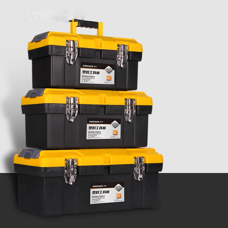 Toolbox Household Maintenance Electrician Tool Box Multifunctional ABS Hardware Auto Car Repair Thicken Anti-fall Toolbox
Toolbox Household Maintenance Electrician Tool Box Multifunctional ABS Hardware Auto Car Repair Thicken Anti-fall Toolbox