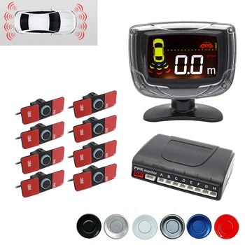 Car Reversing Radar With 16.5mm 8 Sensors Car Parking Sensor Auto Parktronic Backup Radar Monitor Detector System Sound Alert
Car Reversing Radar With 16.5mm 8 Sensors Car Parking Sensor Auto Parktronic Backup Radar Monitor Detector System Sound Alert