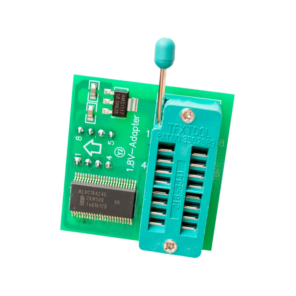 Адаптер 1 8 в для Iphone или материнской платы SPI Flash SOP8 DIP8 W25 MX25 используется