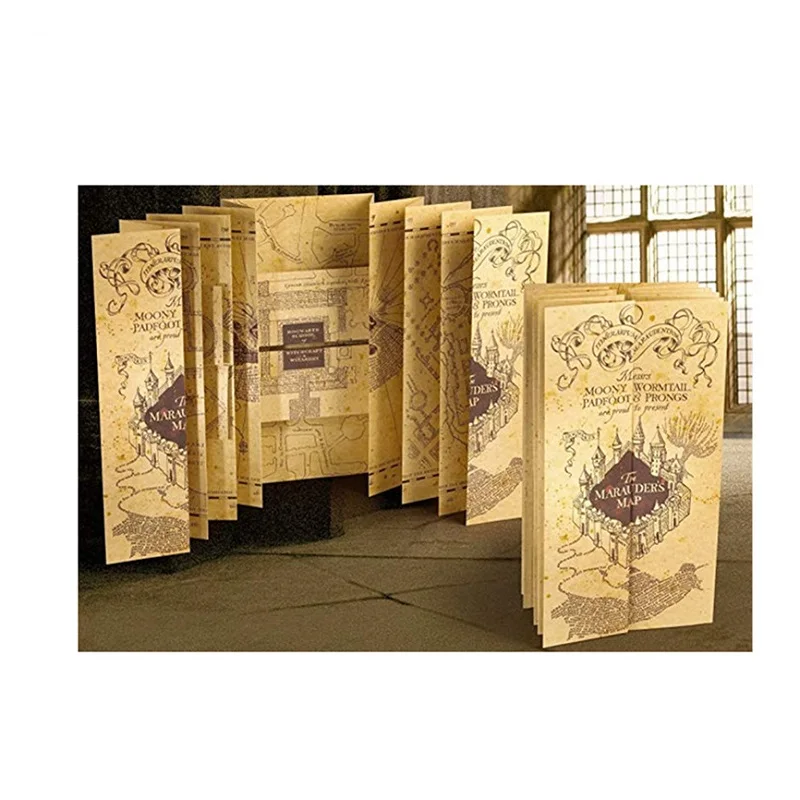 Harrio Magic Wolrd Cosplay Potter Retro Paper Treasure Map Home Office Cosplay Collection Gift Magic School Decoration
Harrio Magic Wolrd Cosplay Potter Retro Paper Treasure Map Home Office Cosplay Collection Gift Magic School Decoration