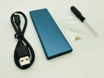 NGFF HDD Enclosure M.2 NGFF To USB3.1 Type C Internal SSD to External HDD Case Hard Drive Disk Caddy Hard Disk Box for PC Laptop
NGFF HDD Enclosure M.2 NGFF To USB3.1 Type C Internal SSD to External HDD Case Hard Drive Disk Caddy Hard Disk Box for PC Laptop