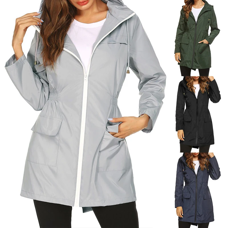 Vertvie Women Windcoat Raincoat Hooded Coat Outdoor Hiking Long Sports Jacket Autumn Warm Outwear Camping Coat Lightweight
Vertvie Women Windcoat Raincoat Hooded Coat Outdoor Hiking Long Sports Jacket Autumn Warm Outwear Camping Coat Lightweight