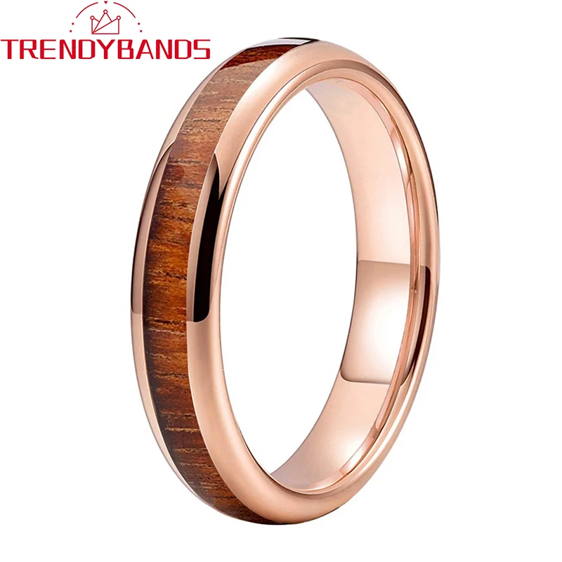 4mm Wood Inlay Tungsten Carbide Engagement Rings for Women Men Wedding Band High Polished Shiny Comfort Fit
4mm Wood Inlay Tungsten Carbide Engagement Rings for Women Men Wedding Band High Polished Shiny Comfort Fit