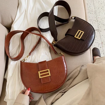 2019 Women Crossbody Bag Fashion Crocodile Saddle Bags PU Leather Shoulder Bags for Female Handbags Designer Bolsas Luis Vuiton
2019 Women Crossbody Bag Fashion Crocodile Saddle Bags PU Leather Shoulder Bags for Female Handbags Designer Bolsas Luis Vuiton