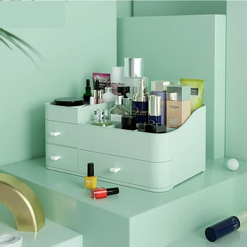 Large Capacity Cosmetic Storage Box Drawer Makeup Organizer Dressing Jewelry Nail Polish Makeup House Container Phone Sundries
Large Capacity Cosmetic Storage Box Drawer Makeup Organizer Dressing Jewelry Nail Polish Makeup House Container Phone Sundries