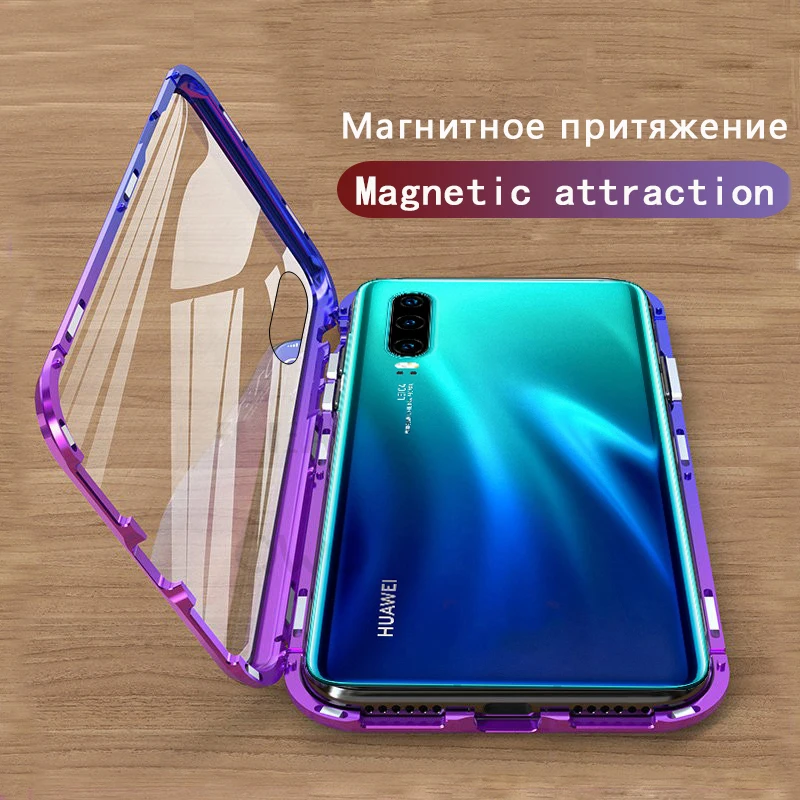 Magnetic Adsorption Case For Huawei Mate 10 20 Pro Case P Smart 2019 Shockproof Cover P30 P20 Lite Tempered Glass Back Cover 
Magnetic Adsorption Case For Huawei Mate 10 20 Pro Case P Smart 2019 Shockproof Cover P30 P20 Lite Tempered Glass Back Cover