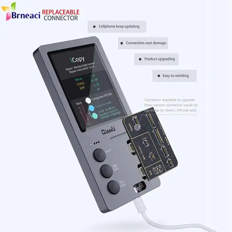 BRNEACI QIANLI iCopy для iPhone EEPROM передача данных Программирование ЖК-дисплей сенсорный