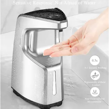 Automatic Liquid Soap Dispenser Smart Sensor soap dispenser Touchless ABS soap Dispenser for Kitchen Bathroom
Automatic Liquid Soap Dispenser Smart Sensor soap dispenser Touchless ABS soap Dispenser for Kitchen Bathroom